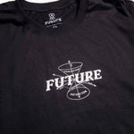 Camiseta-Future-Cone-Light-Preta-Detalhe-Frente