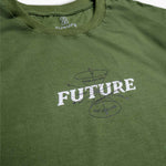Camiseta-Future-Cone-Light-Verde-Detalhe-Frente