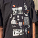 Camiseta-Future-Essentials-Preta-Close-Ambiente