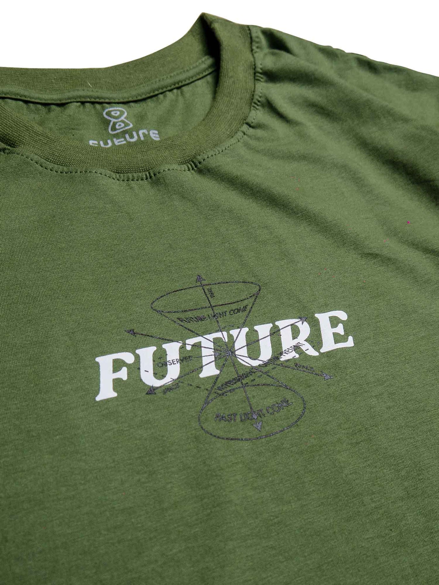 Camiseta-Future-Light-Cone-Verde-Frente-Close