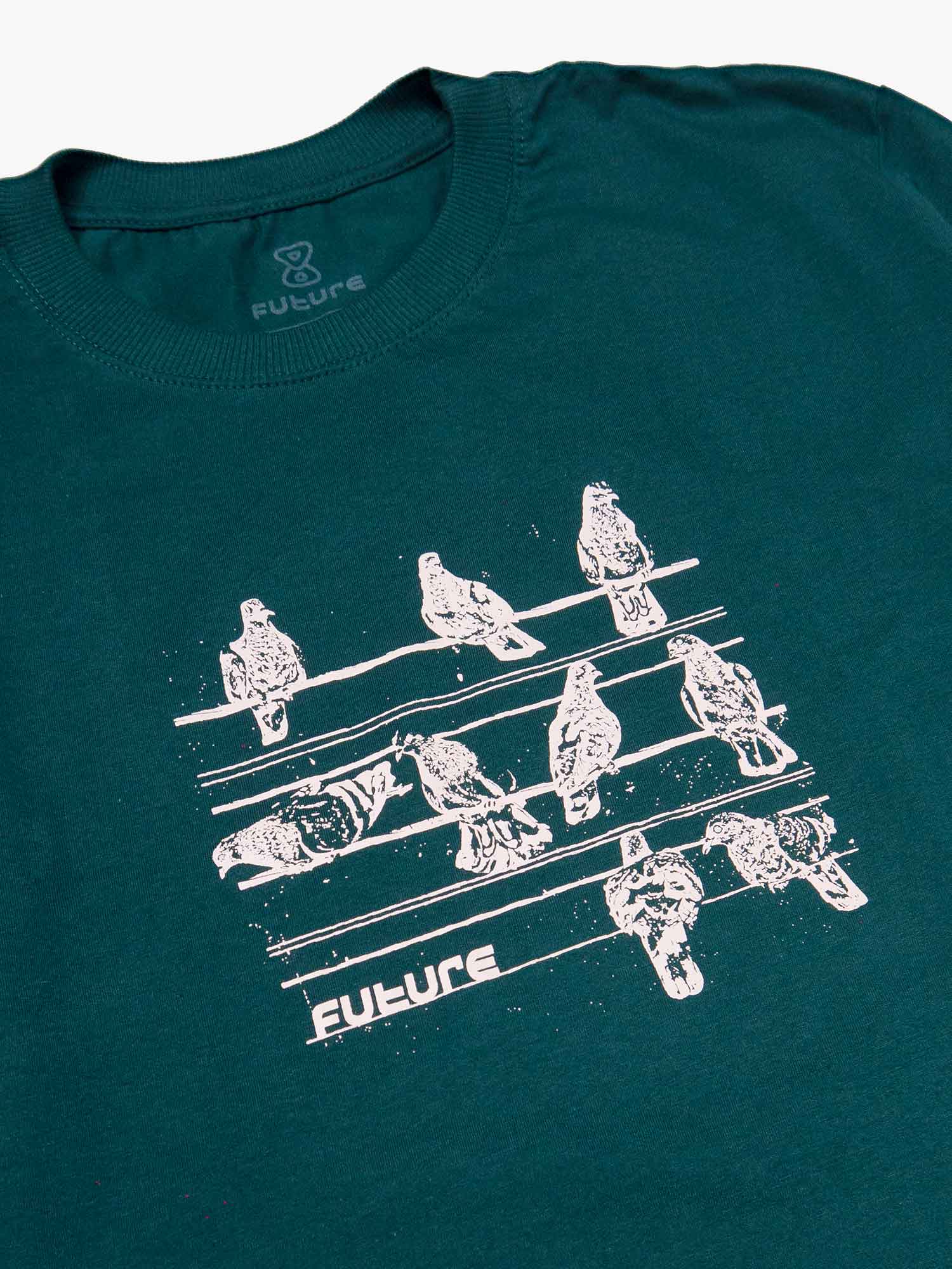Camiseta-Future-Pigeons-Verde-Close-02