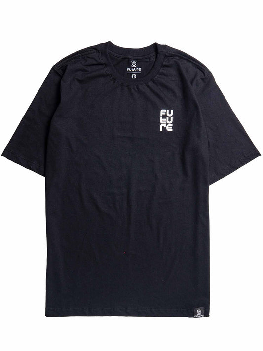 Camiseta-Future-Texturized-Preta-Frente