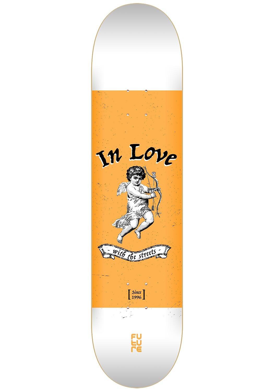 Shape Maple Future In Love Orange 8.0" - Future Skateboards