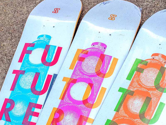 Novos Shapes Marfim Future Skateboards