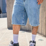 Bermuda Future Jeans Azul Lifestyle Frente