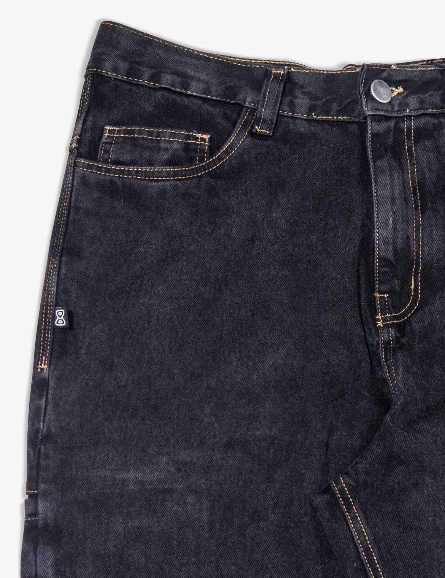 Calca-Future-Jeans-93_Gs-Preta-Frente-Close