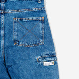 Calca Future Jeans Azul Marinho Costas Close