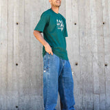 Calca Future Jeans Azul Marinho Lifestyle Perfil