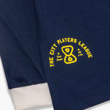 Camiseta Future City Players Marinho Barra 2 Frente