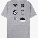Camiseta Future Classic City Mescla Costas