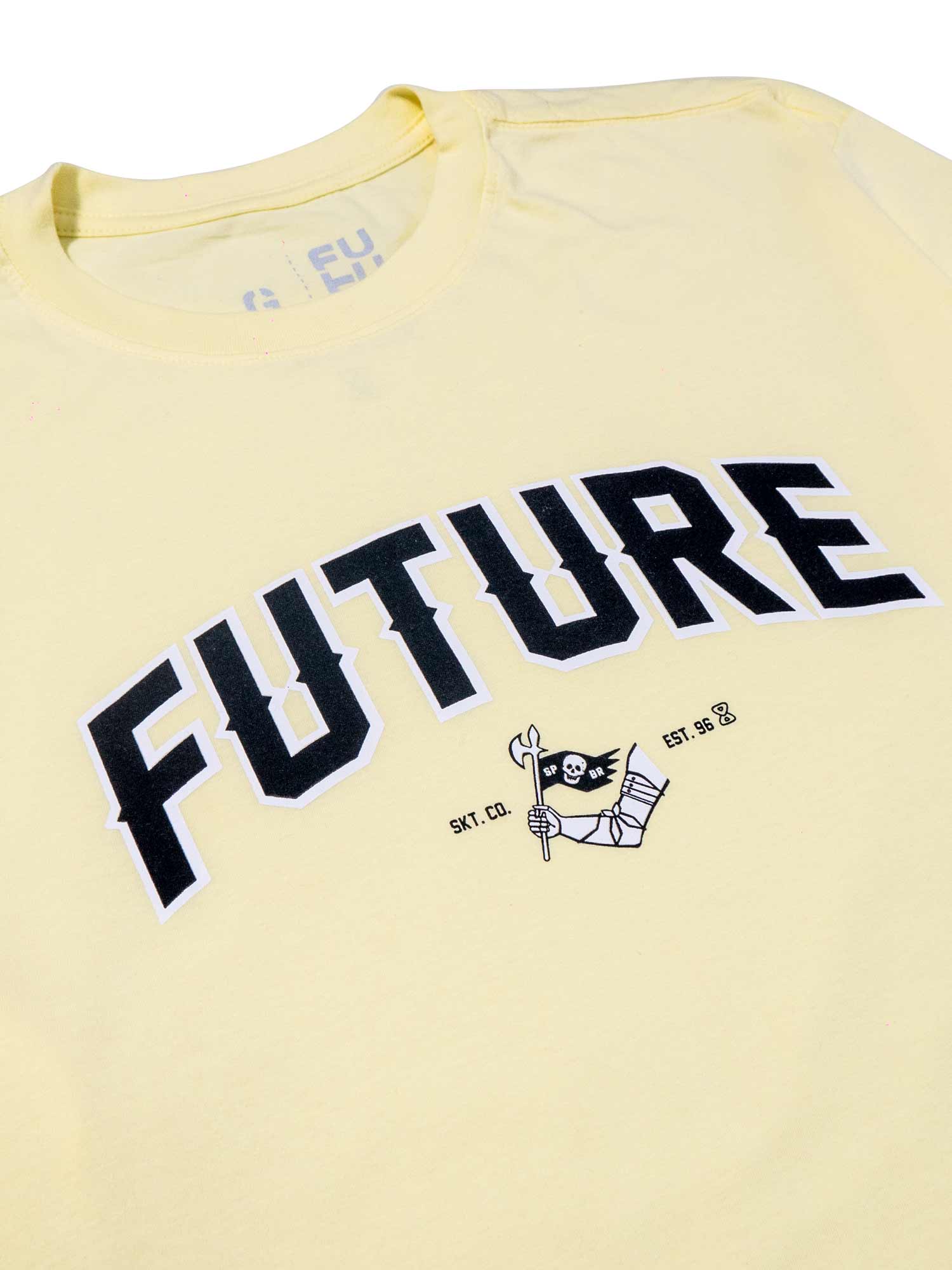    Camiseta-Future-Flag-Amarela-Frente-Close