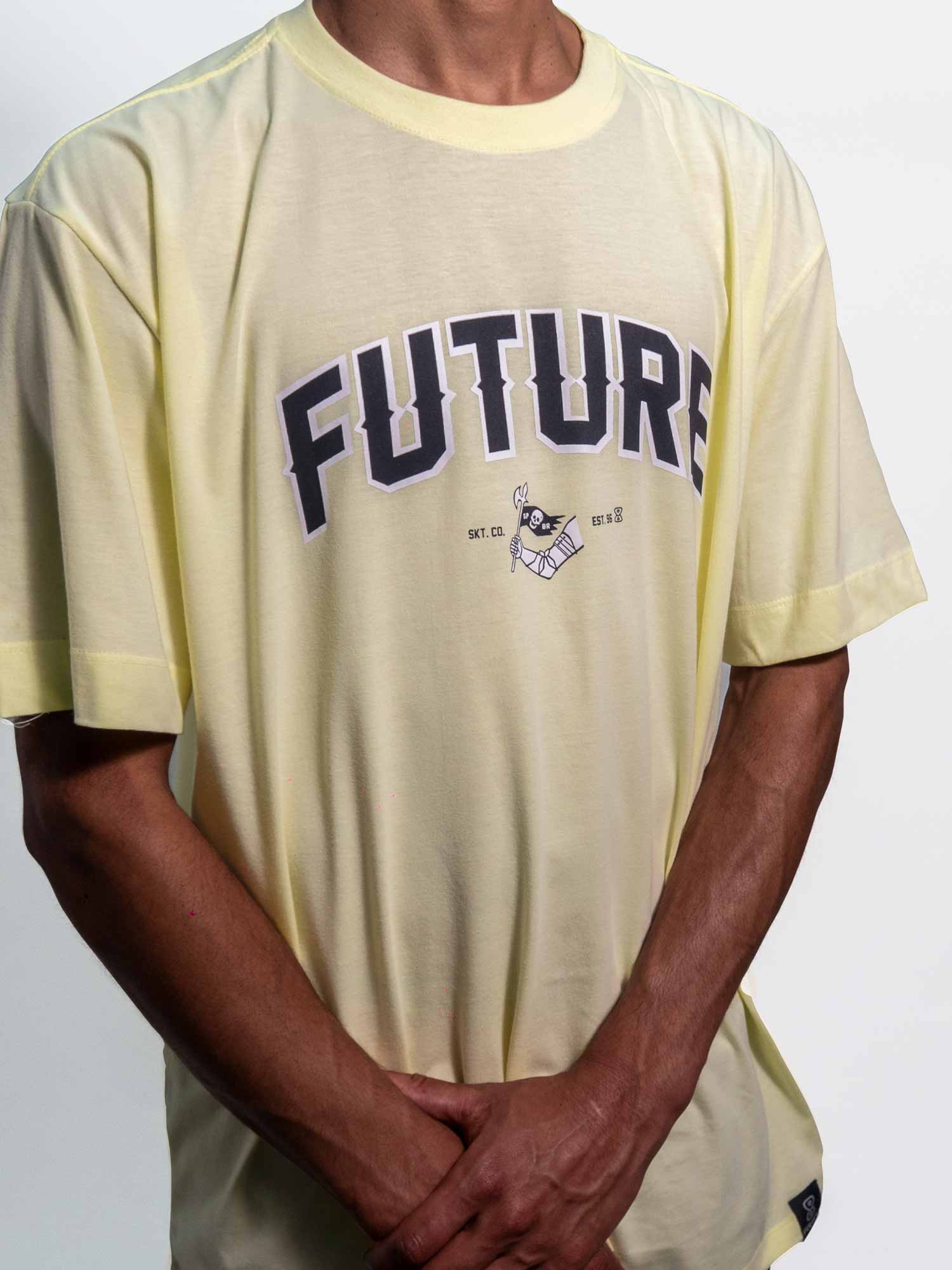    Camiseta-Future-Flag-Amarela-Frente-Corpo
