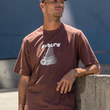 Camiseta Future Master Plan Marrom Lifestyle