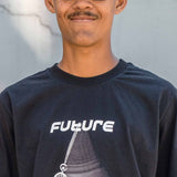 Camiseta Future Master Plan Preta Lifestyle Close