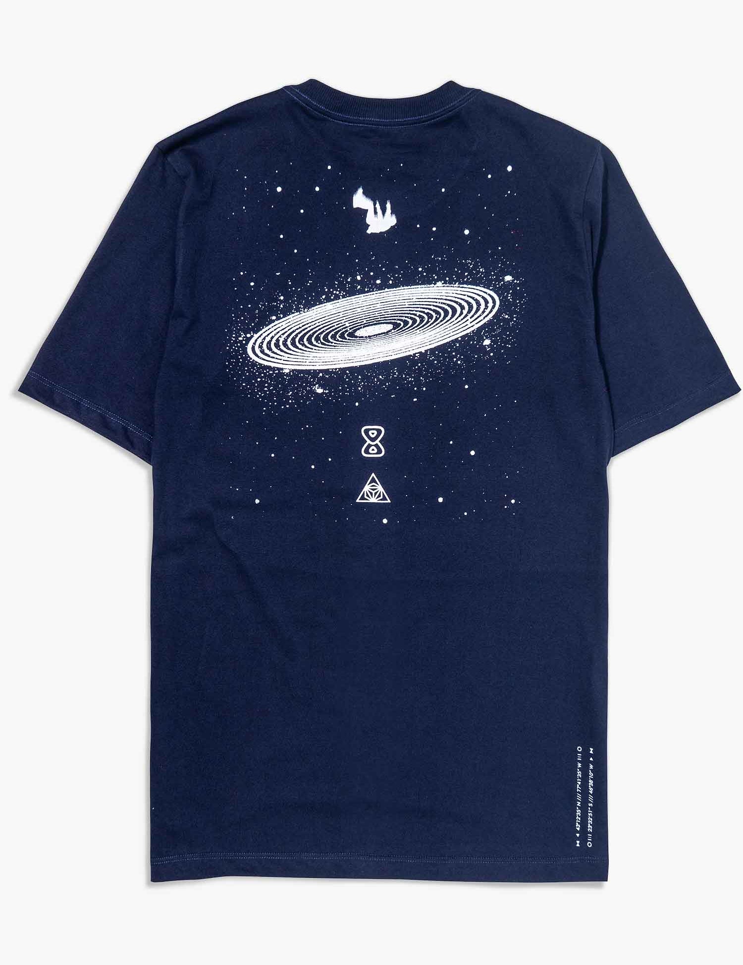 Camiseta Future Mycrocosmos Azul Costas