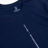 Camiseta Future Mycrocosmos Azul Detalhe Frente