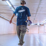 Camiseta Future Mycrocosmos Azul Marinho Costas Lifestyle