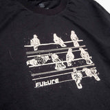 Camiseta Future Pigeons Preta Close 02