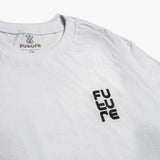 Camiseta Future Texturized Branca Detalhe Frente
