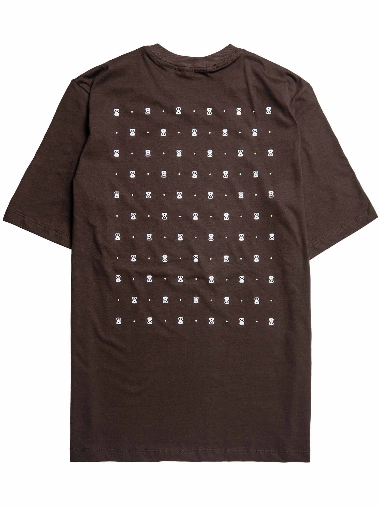 Camiseta-Future-Texturized-Marrom-Costas