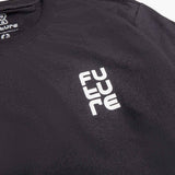 Camiseta Future Texturized Preta Detalhe Frente