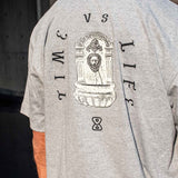 Camiseta Future Time Vs Life Mescla Costas Ambiente