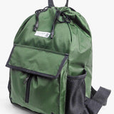 Mochila Future Flow Verde Perfil Cinza