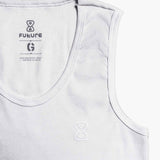 Regata Future Logo Branca Detalhe 2 Frente
