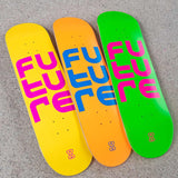 Serie Shapes Maple Logo Vertical Neon Ambiente — Future Skateboards