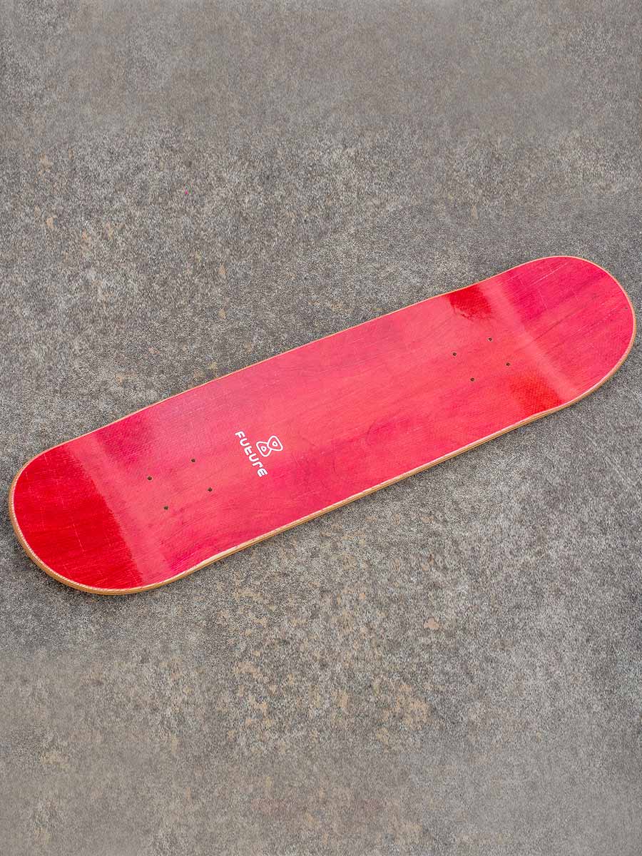 Shape Marfim Future Skateboards Não Encoste ll Amarelo 8.25” Perfil