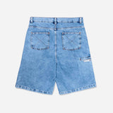 Bermuda Future Jeans Azul Claro Costas