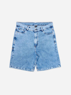 Bermuda Future Jeans Azul Claro Frente