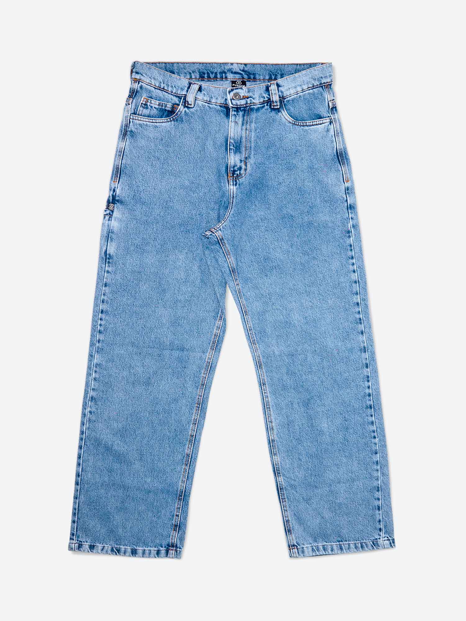 Calça Future Jeans Azul Claro Frente
