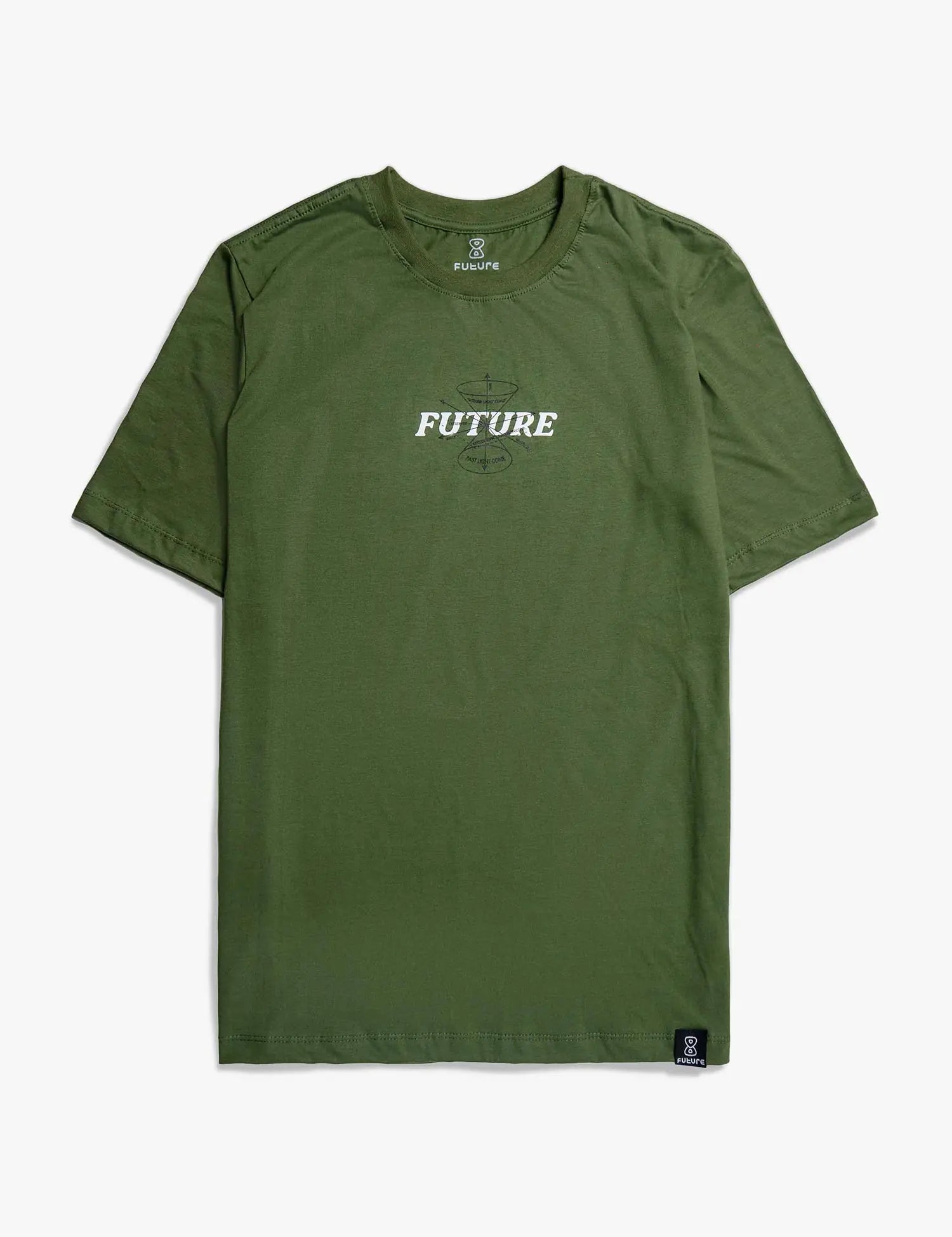 Camiseta Future Cone Light Verde Frente