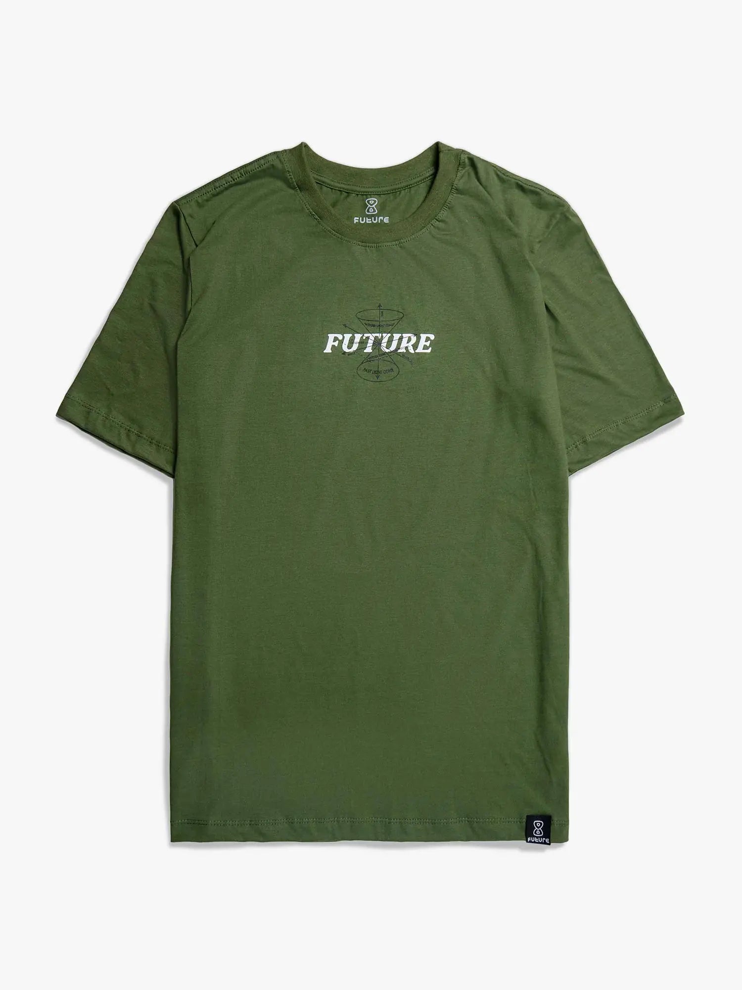 Camiseta Future Cone Light Verde Frente