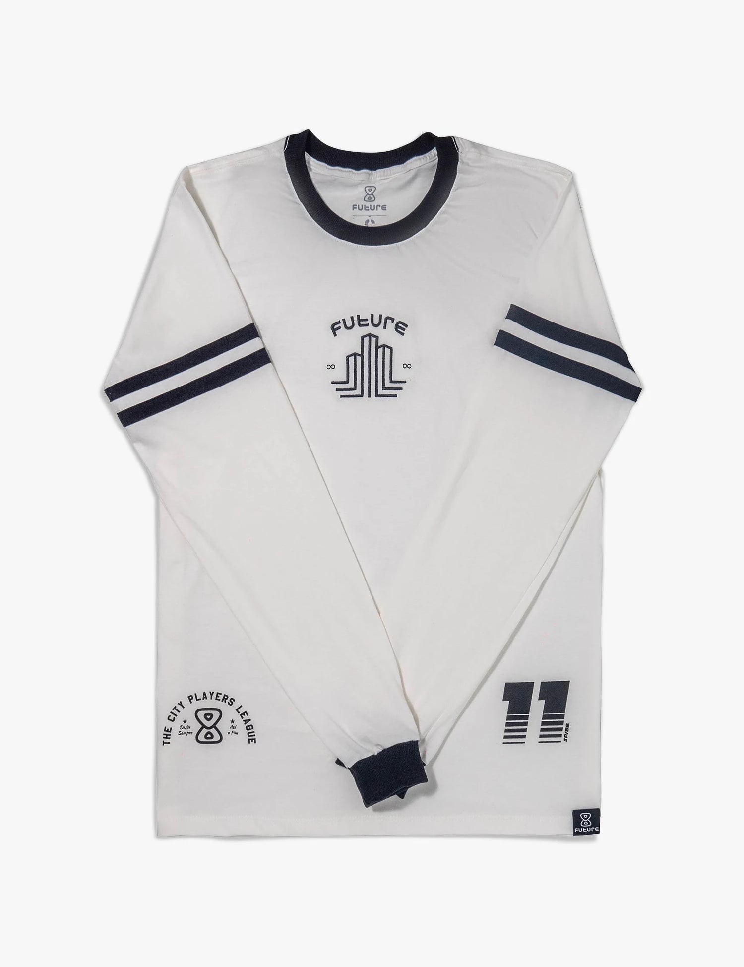 Camiseta Future City Players Off White Frente