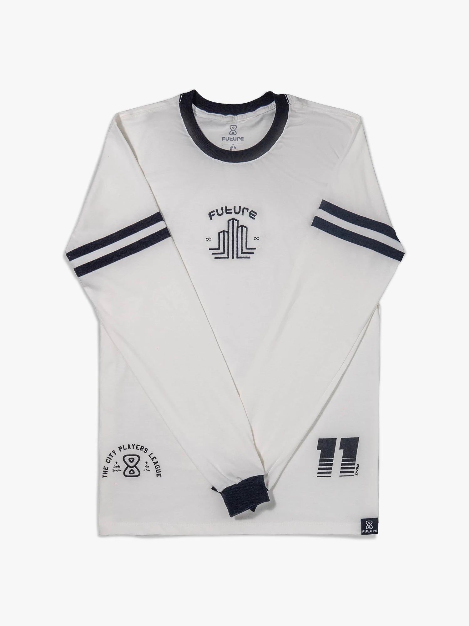 Camiseta Future City Players Off White Frente