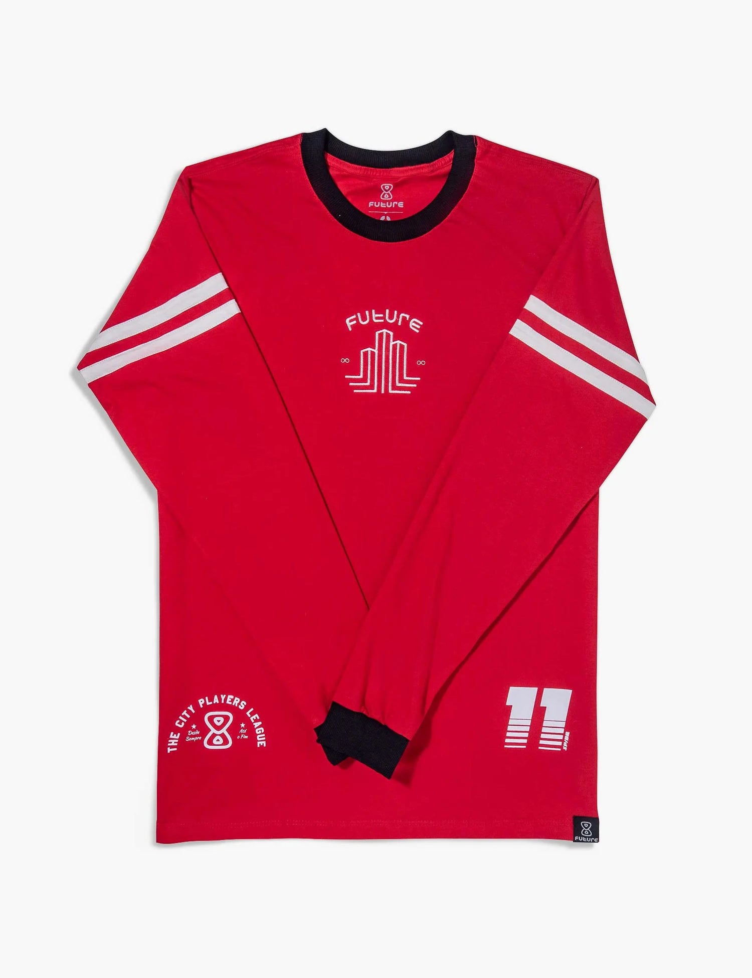 Camiseta Future City Players Vermelha Frente
