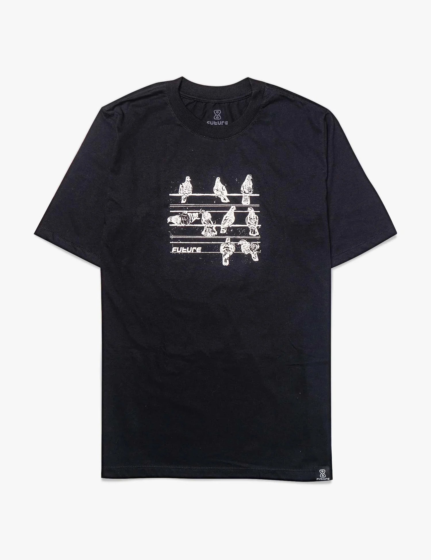 Camiseta Future Pigeons Preta 02