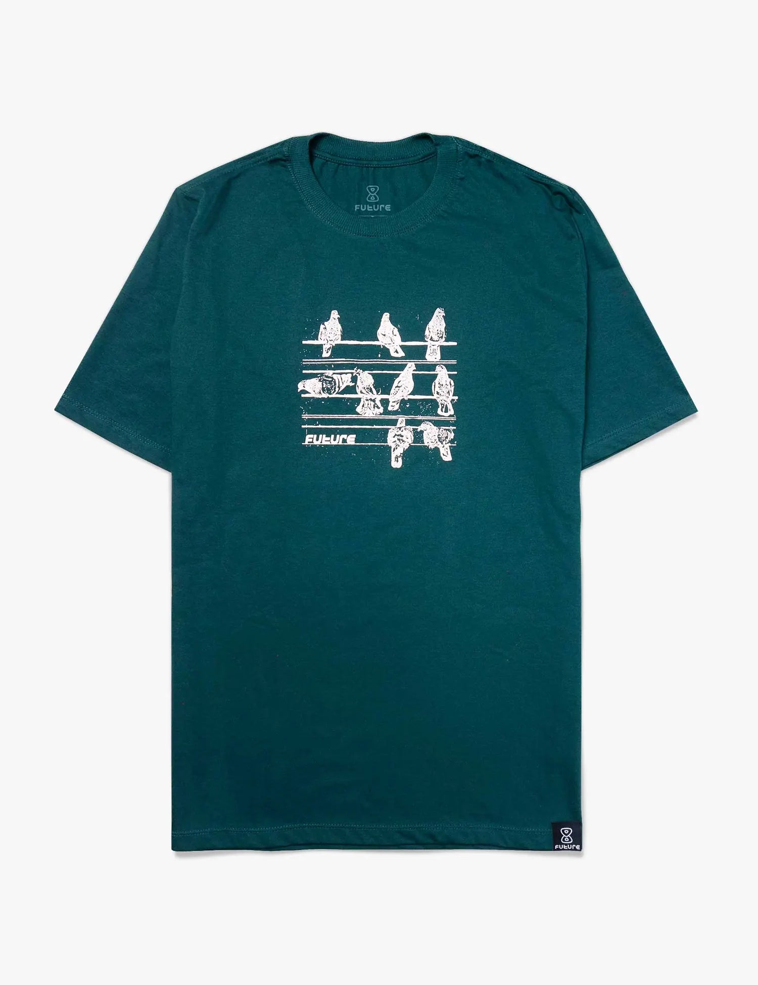 Camiseta Future Pigeons Verde 02