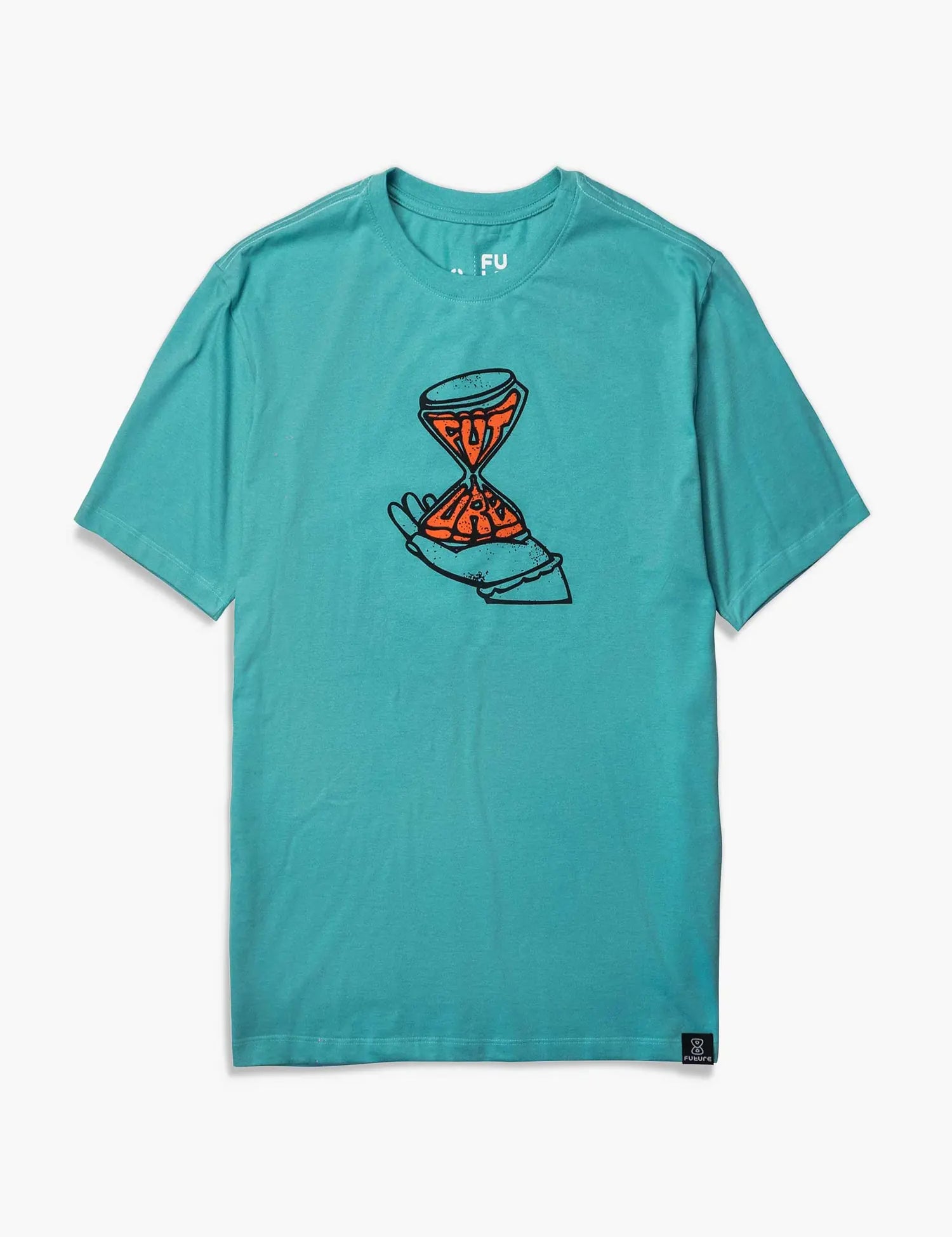 Camiseta Future Time Control Verde Frente