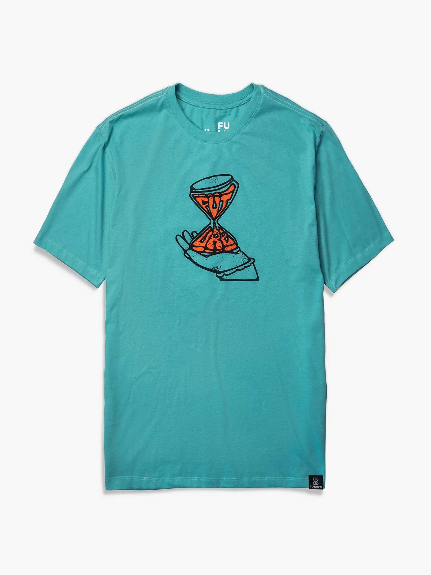 Camiseta Future Time Control Verde Frente