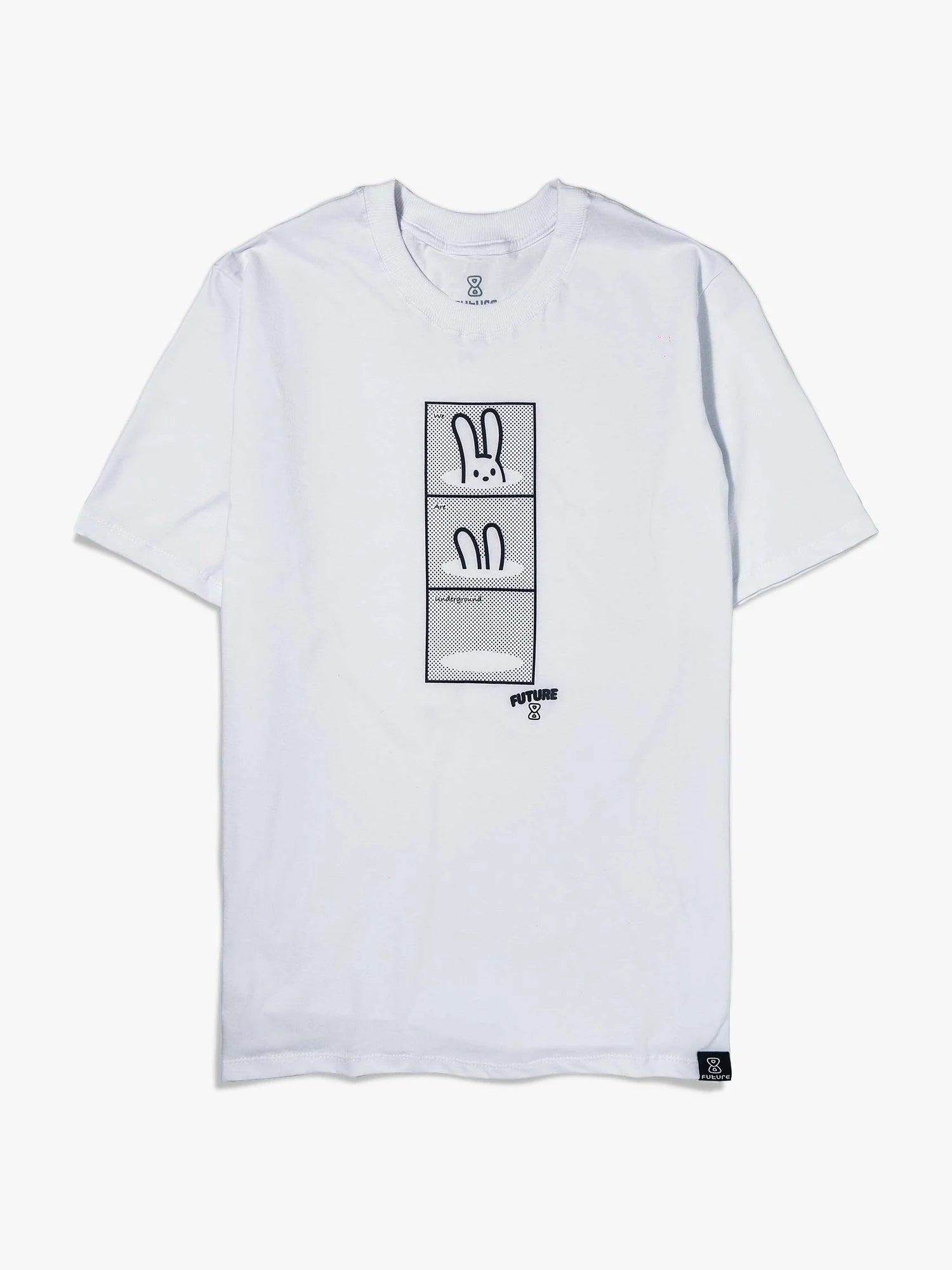Camiseta Future Underground Branca Frente