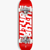 Skate Montado Future Basico Infinity Vermelho