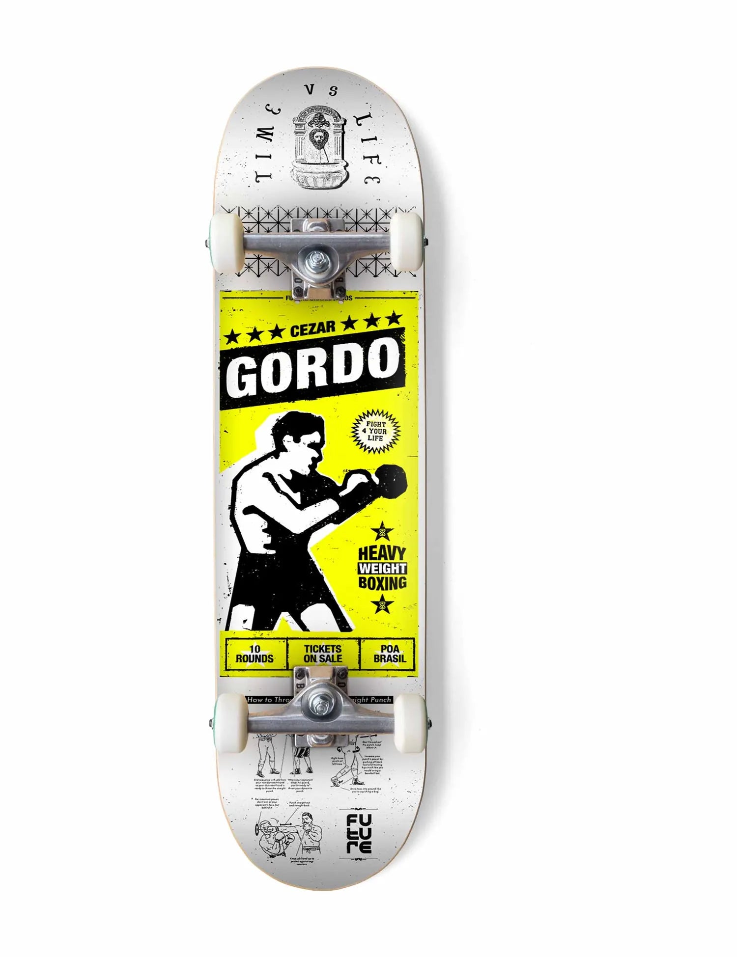 Skate Montado Future Maple Gordo Time 7.8