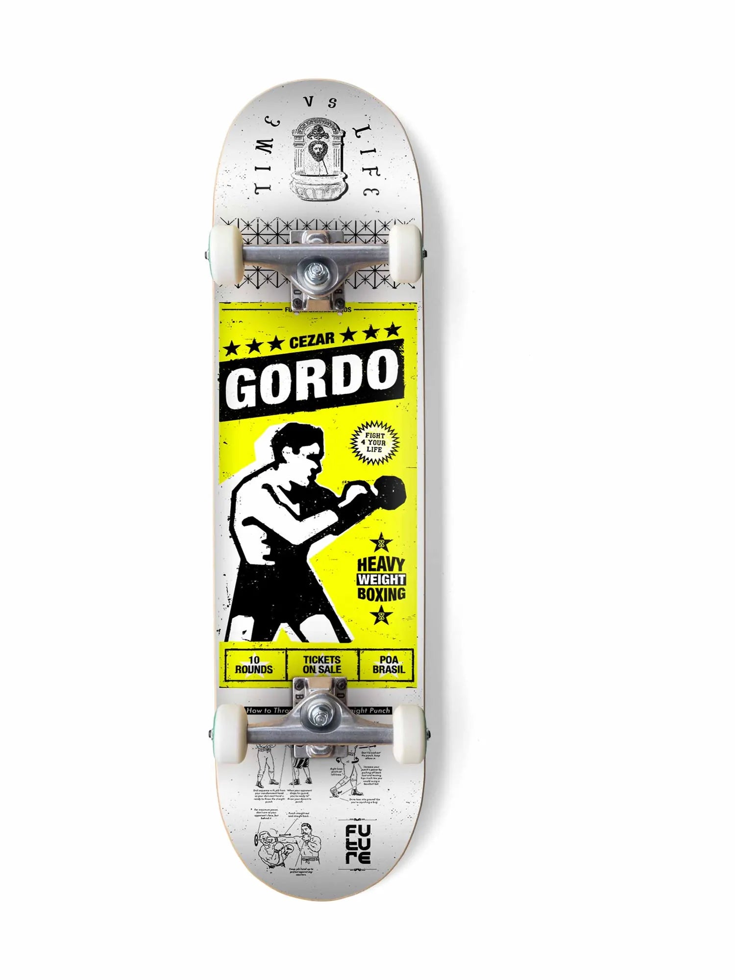 Skate Montado Future Maple Gordo Time 7.8