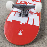Skate Montado Future Básico Infinity Vermelho — Future Skateboards