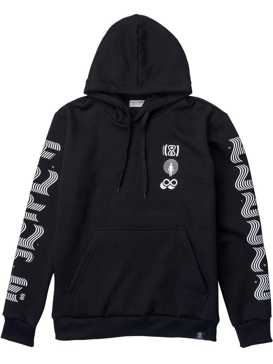 Moletom Future Motion Preto Frente