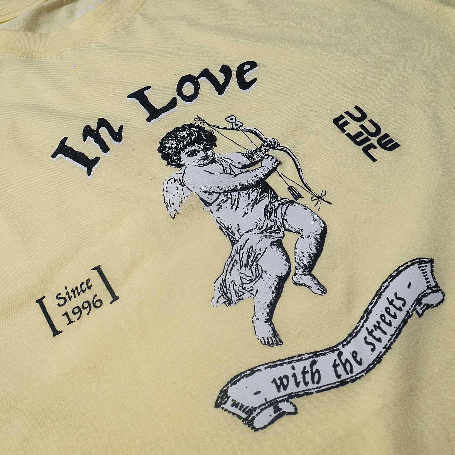 Camiseta In Love Amarela - Future Skateboards