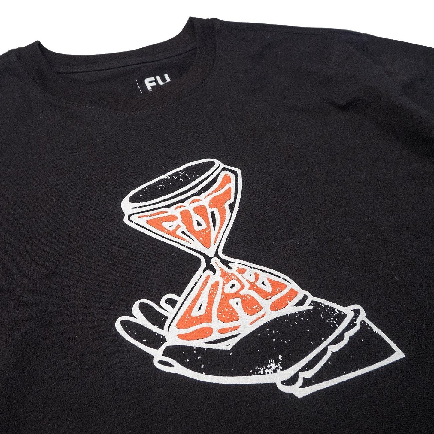 Camiseta Time Control Preta - Future Skateboards
